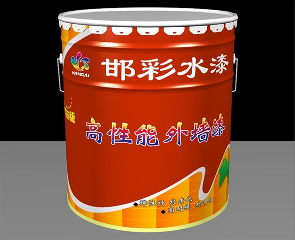 含彩外墻漆