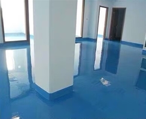 地坪漆藍色