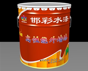 含彩外墻漆